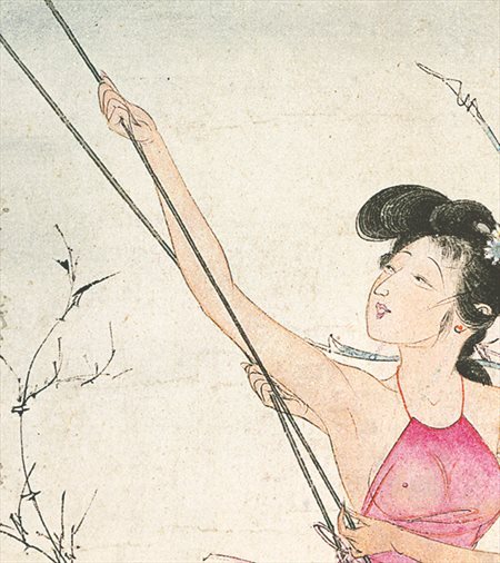 略阳县-胡也佛的仕女画和最知名的金瓶梅秘戏图
